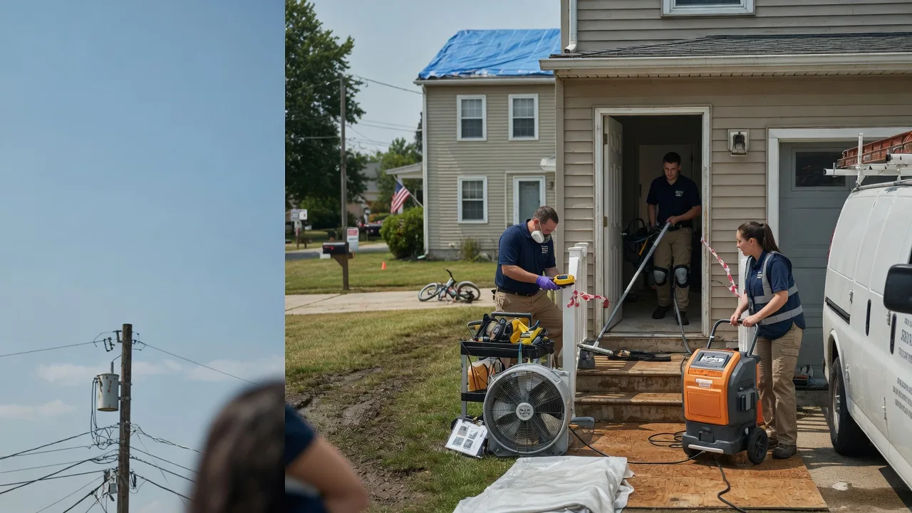Water Damage Repair in Iron Station, NC near me